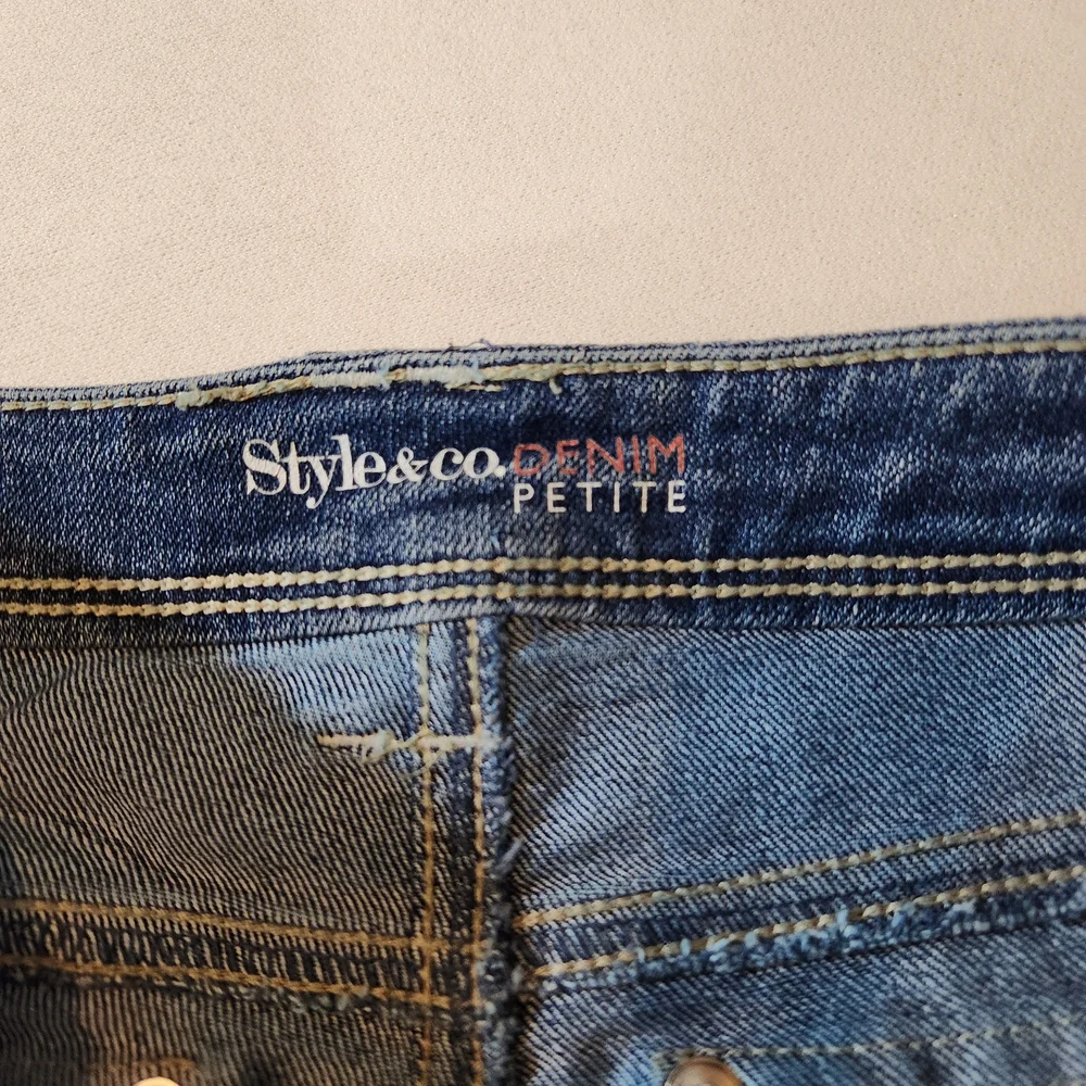 Dark Blue Denim Jeans‎